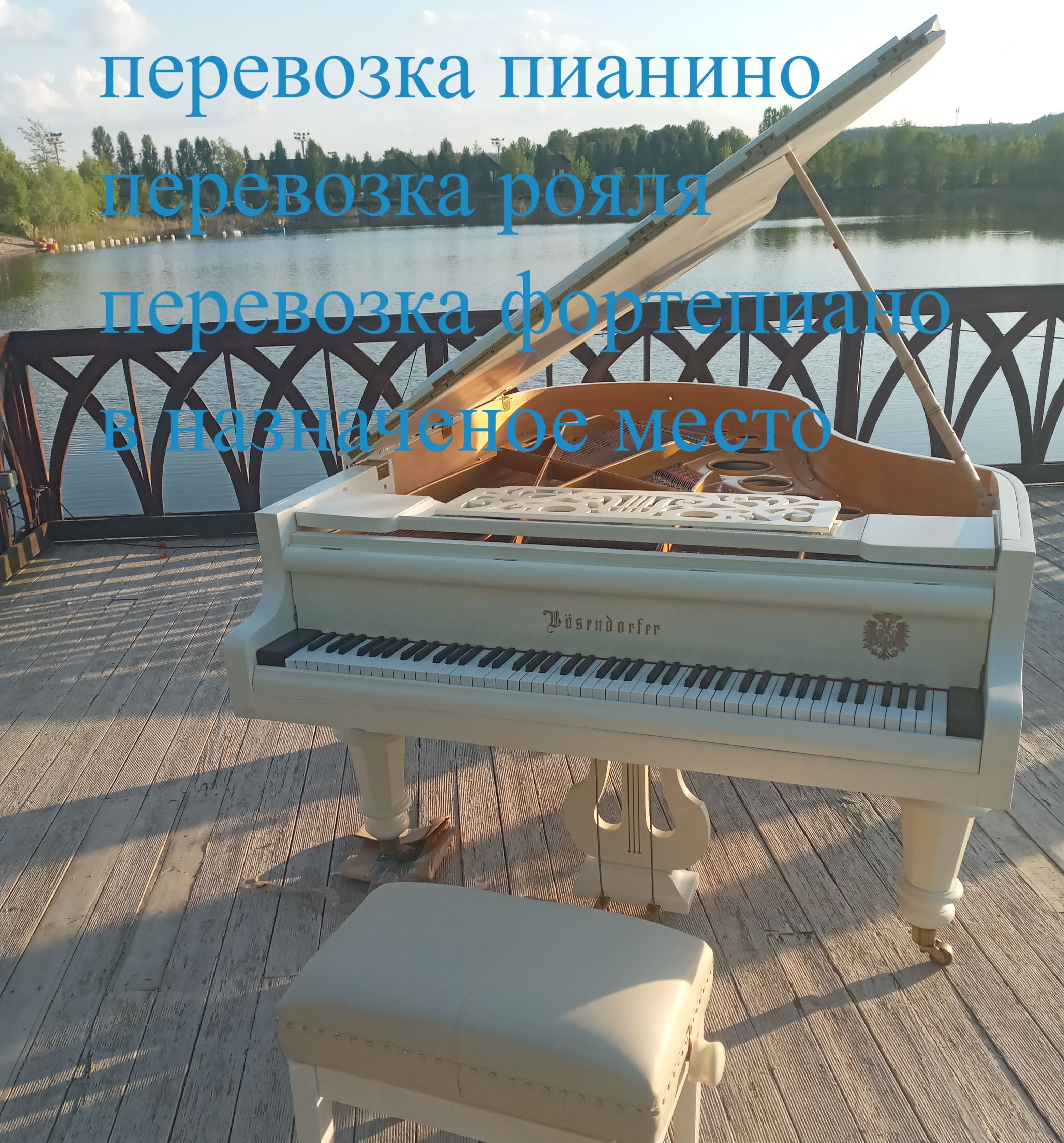 Безпечне перевезення рояля в Києві